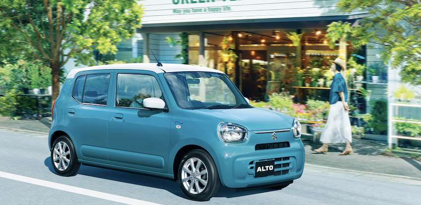 Suzuki 輕型小型車 Alto，下一代將以減輕 100 公斤車重為目標。