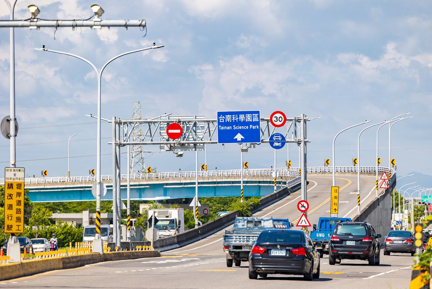 北外環第三期開通後，開車10分到南科、20分抵高鐵特區。（圖／南科悦揚提供）