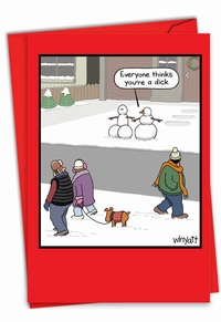 Dick Snowman Card