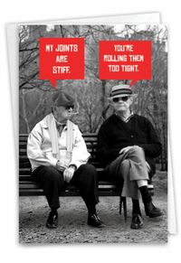 Men Stiff Joints Card