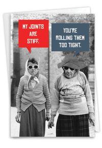 Stiff Joints Card