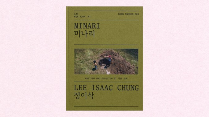 Minari Screenplay Book by Lee Isaac Chung (A24)