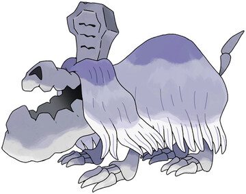 Houndstone artwork by Ken Sugimori