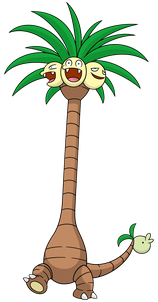 Alolan Exeggutor Global Link artwork