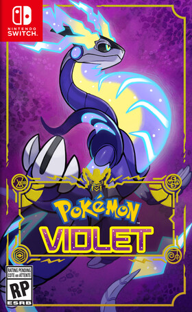 Pokemon Violet box art, featuring Miraidon