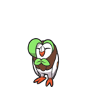 Dartrix sprite from Scarlet & Violet