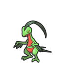 Grovyle sprite from Scarlet & Violet