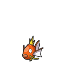 Magikarp sprite from Scarlet & Violet