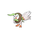 Dartrix sprite from Ultra Sun & Ultra Moon