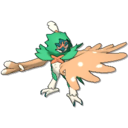 Decidueye sprite from Ultra Sun & Ultra Moon