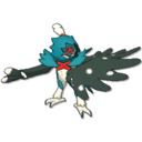 Decidueye Shiny sprite from Ultra Sun & Ultra Moon