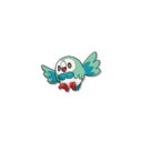 Rowlet Shiny sprite from Ultra Sun & Ultra Moon