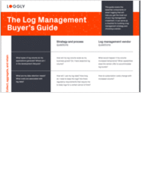 Buyers Guide To Log Management Software - What to ask (Download the guide and get a FREE product demo)