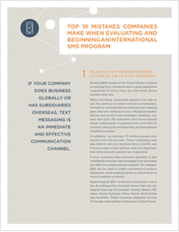 Free eGuide : Top 10 International SMS Misconceptions