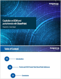 Capitalize on ECM and Portal trends with SharePoint