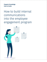 How to build internal communications into the employee engagement program