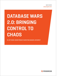 Database Wars 2.0: Bringing Control To Chaos