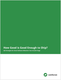 How Good is Good Enough to Ship?