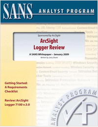 SANS Analyst Review - Log Management