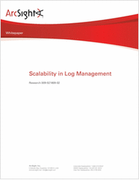 Scalability in Log Management