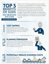 Top 5 Benefits of SuDS - What Your Developer Needs to Know