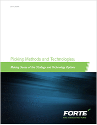 Picking Methods and Technologies: Making Sense of the Strategy and Technology Options