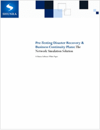 Pre-Testing Disaster Recovery & Business Continuity Plans: The Network Simulation Solution