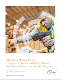 Managing Mission-Critical Operational Assets with Cloud-Based, Self-Service Automated Locker Systems