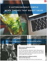 8 Simple Menu Design Tweaks That Boost Sales