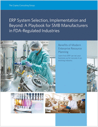 ERP & FDA Compliance: A Playbook for SMB Manufacturers in FDA-Regulated Industries