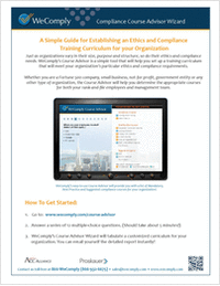 How to Establish an Ethics and Compliance Training Program