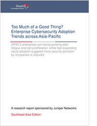 Too Much of a Good Thing? Enterprise Cybersecurity Adoption Trends across ASEAN