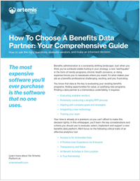 How To Choose A Benefits Data Partner: Your Comprehensive Guide