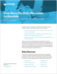 How Benefits Data Becomes Actionable