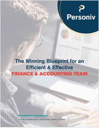 The Winning Blueprint for an Effective & Efficient Finance & Accounting Team