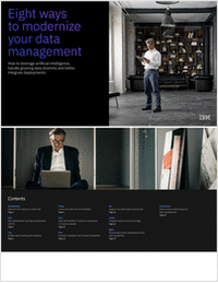 Eight Ways to Modernize Your Data Management