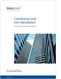 Compliance and Non-repudiation For Financial Services Organisations