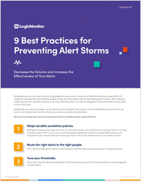 9 Best Practices for Preventing Alert Storms