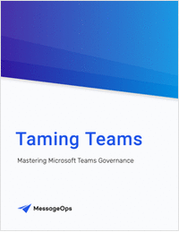 Taming Teams: Mastering Microsoft Teams Governance