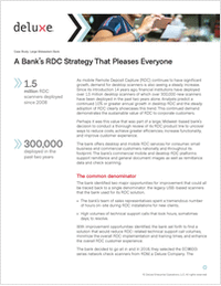 How to Make Everyone Happy: A Case Study of One Bank's RDC Transformation