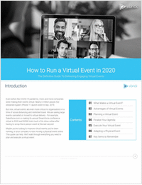 How to Run a Virtual Event in 2020