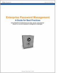 Enterprise Password Management - A Guide for Best Practices