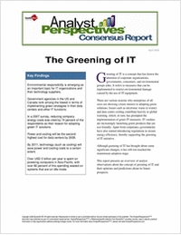 The Greening of IT