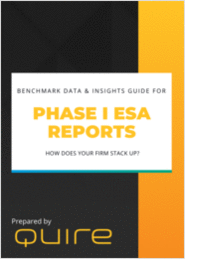 Phase I ESA Reporting Benchmarks