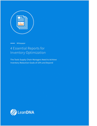 4 Essential Reports for Inventory Optimization