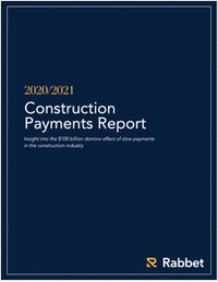 2020/2021 Construction Payments Report