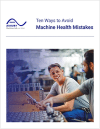 Ten Best Ways Manufacturers Can Avoid Machine Health Mistakes