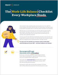 The Work-Life Balance Checklist Every Workplace Needs