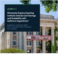 Minnesota Supercomputing Institute Unlocks Cost Savings and Scalability with SoftIron's HyperDrive®.