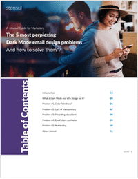 The 5 most perplexing Dark Mode email design problems